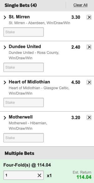 4 fold bet